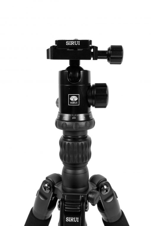 Sirui Traveler 7C Carbon Fibre Tripod with E-10 ball head - Image 6
