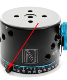 Index Ring Lock Knob short (5mm) (F1182)