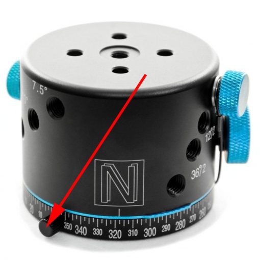 Index Ring Lock Knob short (5mm) (F1182)