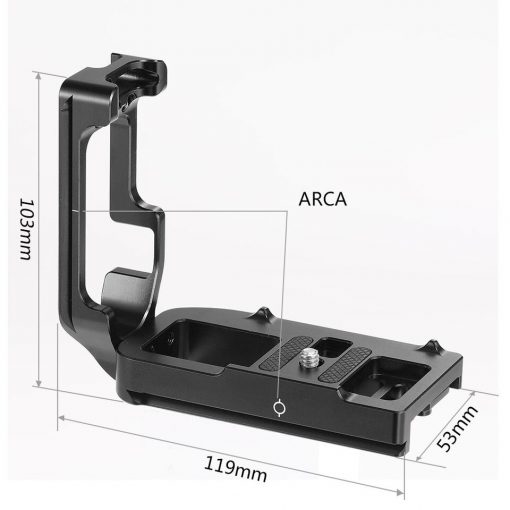 SmallRig L-Bracket for Canon 5D Mark IV III 2202 - Image 3