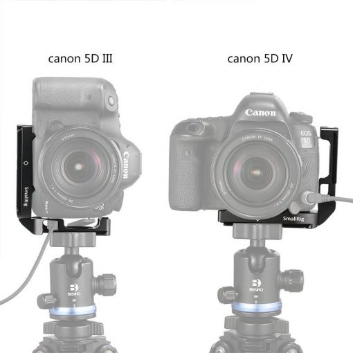 SmallRig L-Bracket for Canon 5D Mark IV III 2202 - Image 4
