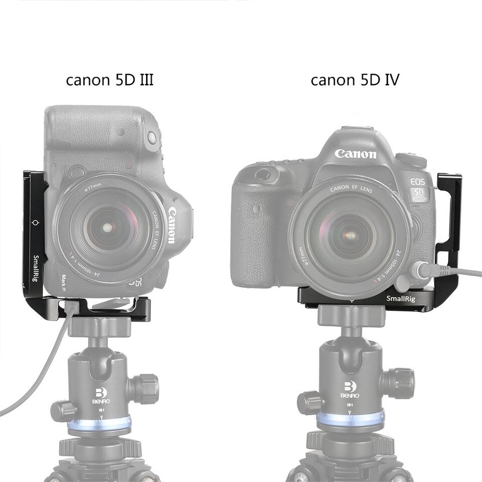 SmallRig L-Bracket for Canon 5D Mark IV III 2202 - Image 4