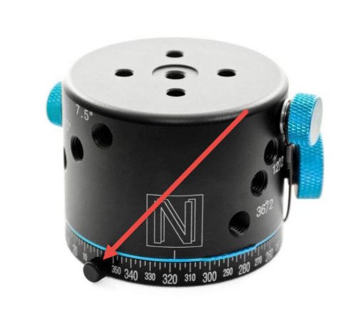 Index Ring Lock Knob long (8.5mm) (F1183)