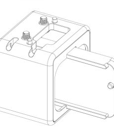 MECHA E2 Vertical Extender and Dual Battery Holder
